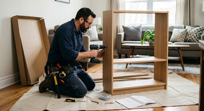 Bookshelf Assembly in Overland Park, KS