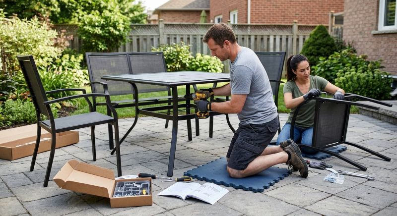 Deck Chair Assembly in Overland Park, KS