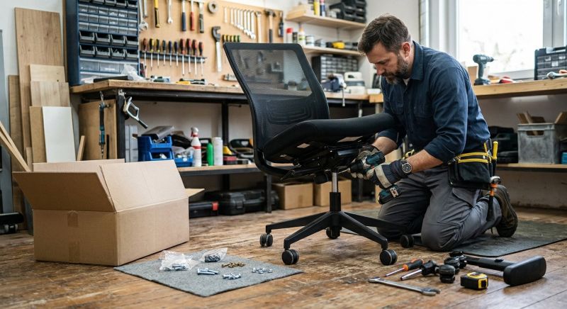 Office Desk Assembly in Overland Park, KS