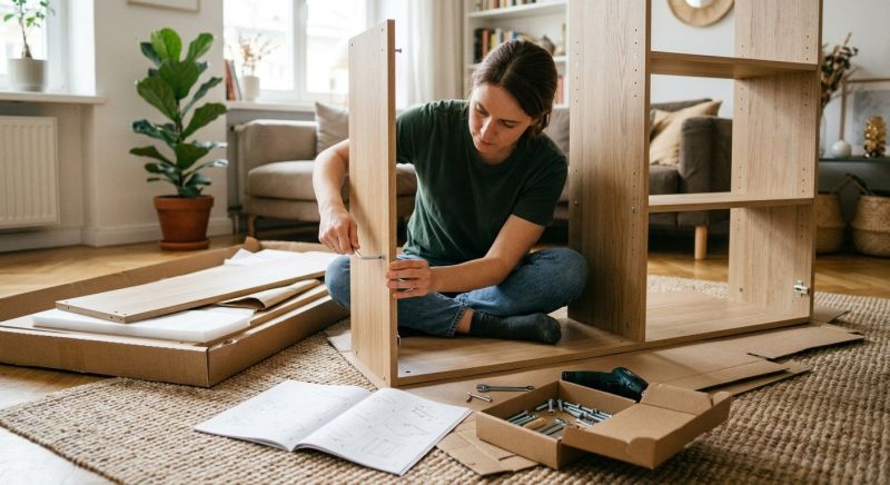 Shoe Rack Assembly in Overland Park, KS