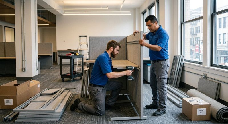 Standing Desk Assembly in Overland Park, KS