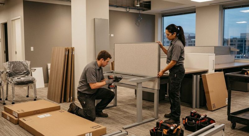 Conference Table Assembly in Overland Park, KS