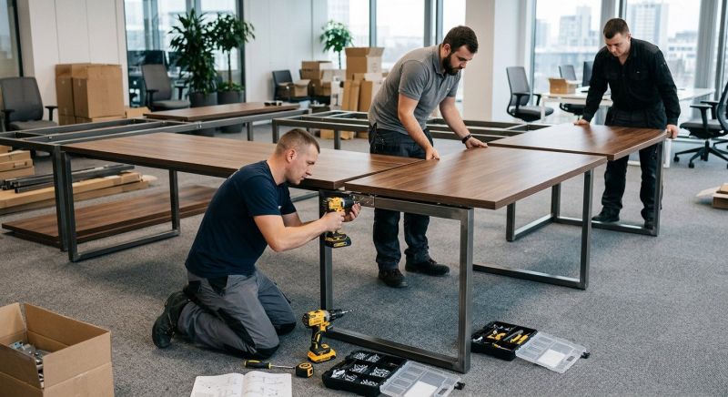 Kitchen Table Assembly in Alpharetta, GA
